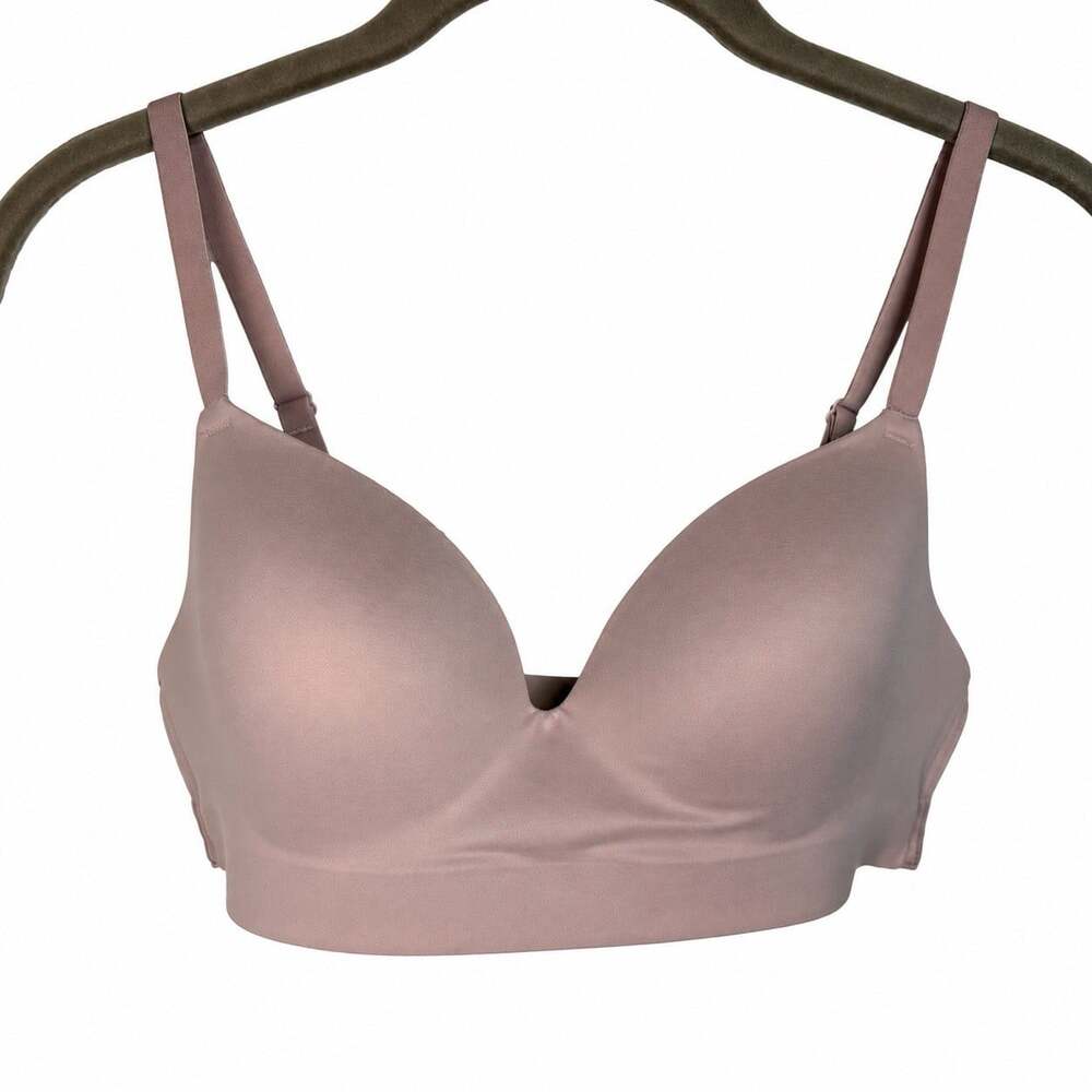 Soma Enbliss Wireless Bra 34B Adobe Rose Padded Molded Cup Adjustable Comfort